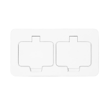 HERMETYCZNE GNIAZDO ORNO OR-GM-9047/W PODWÓJNE 2x2P+Z IP55